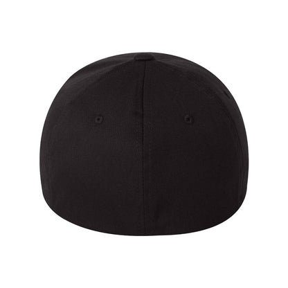 22flexfit wooly combed twill fitted cap 6277 carolina blue 4