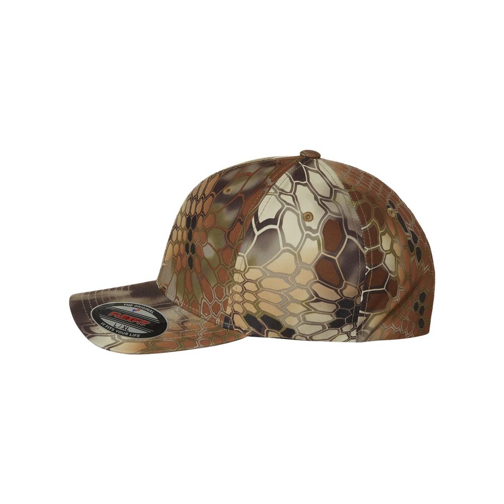 22flexfit wooly combed twill fitted cap 6277 olive 2
