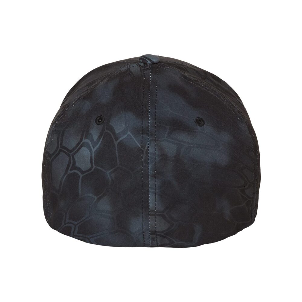 22flexfit wooly combed twill fitted cap 6277 pepper green 3