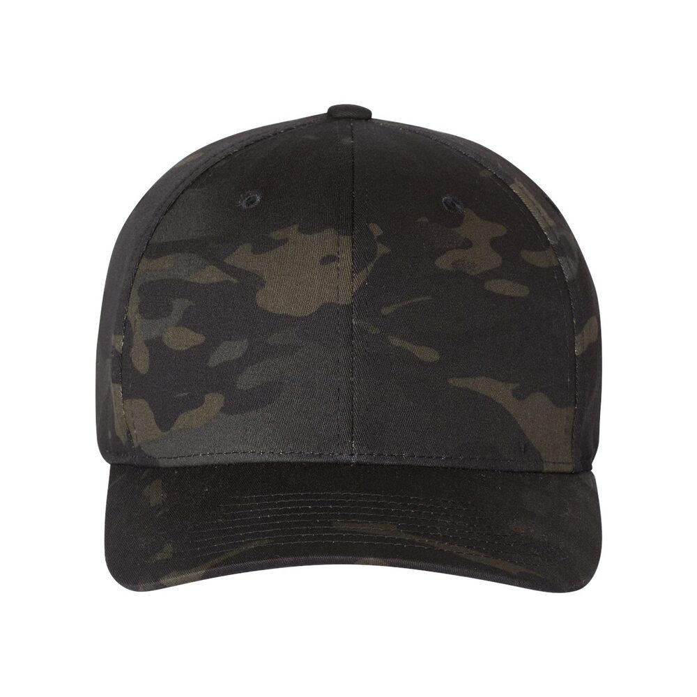 22flexfit wooly combed twill fitted cap 6277 spruce 3