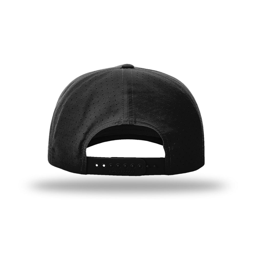 Richardson 355 Laser Perforated 5-panel Trucker w/Rope Additional Image 2