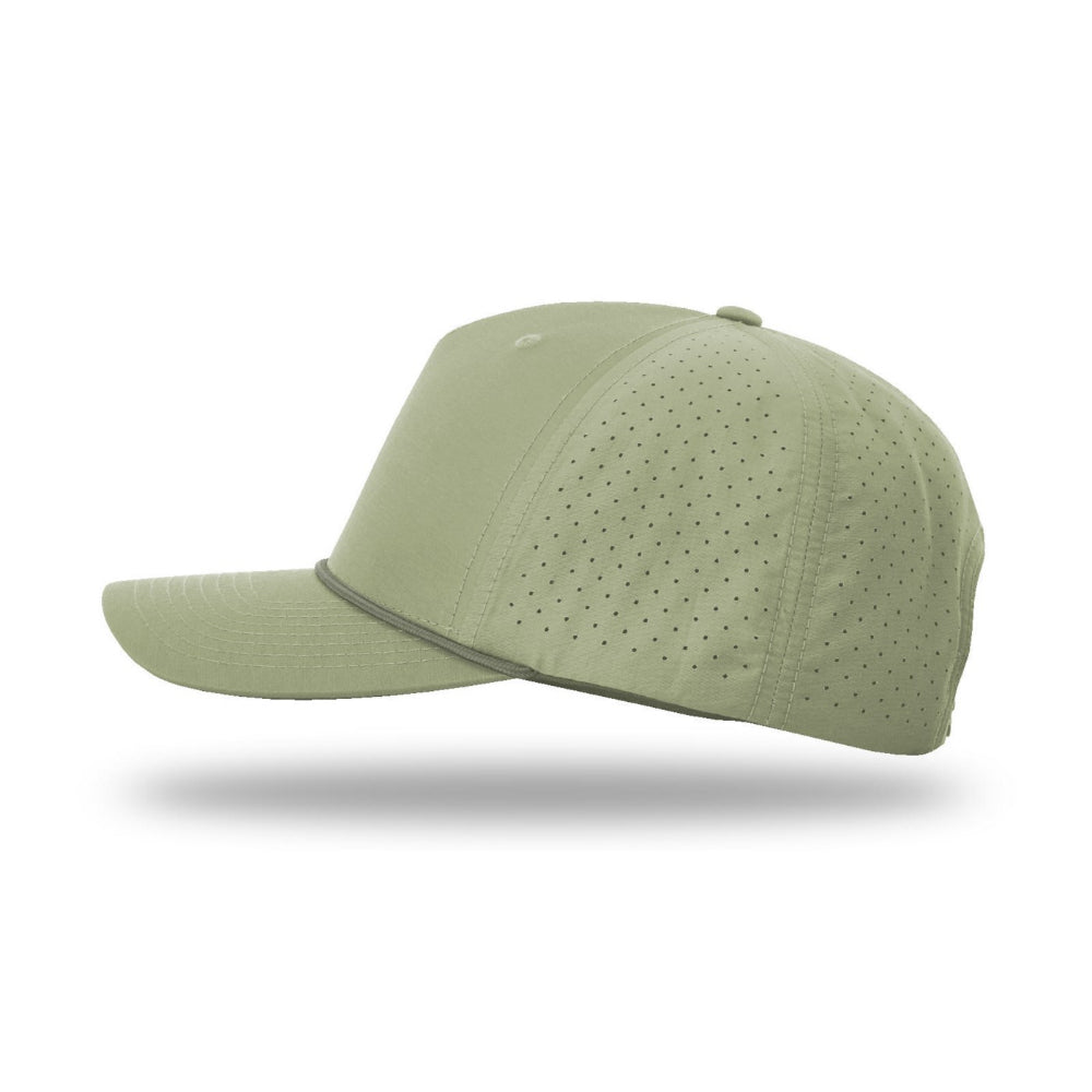 Richardson 355 Laser Perforated 5-panel Trucker w/Rope Additional Image 10