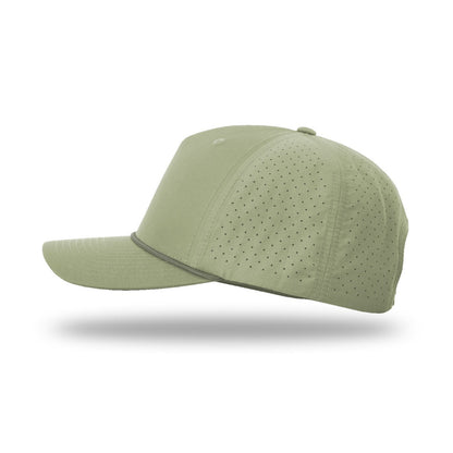 Richardson 355 Laser Perforated 5-panel Trucker w/Rope Additional Image 10
