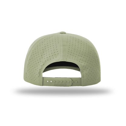 Richardson 355 Laser Perforated 5-panel Trucker w/Rope Additional Image 11