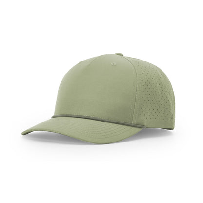Richardson 355 Laser Perforated 5-panel Trucker w/Rope Additional Image 9