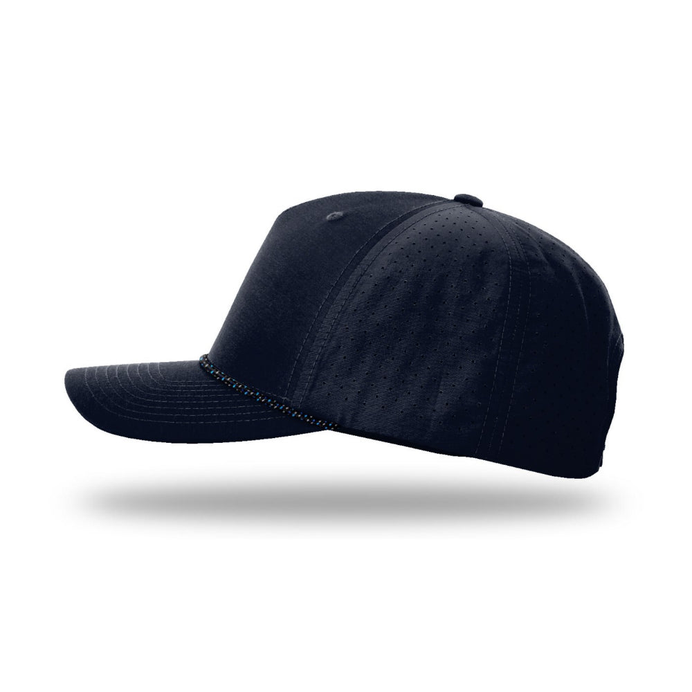 Richardson 355 Laser Perforated 5-panel Trucker w/Rope Additional Image 16