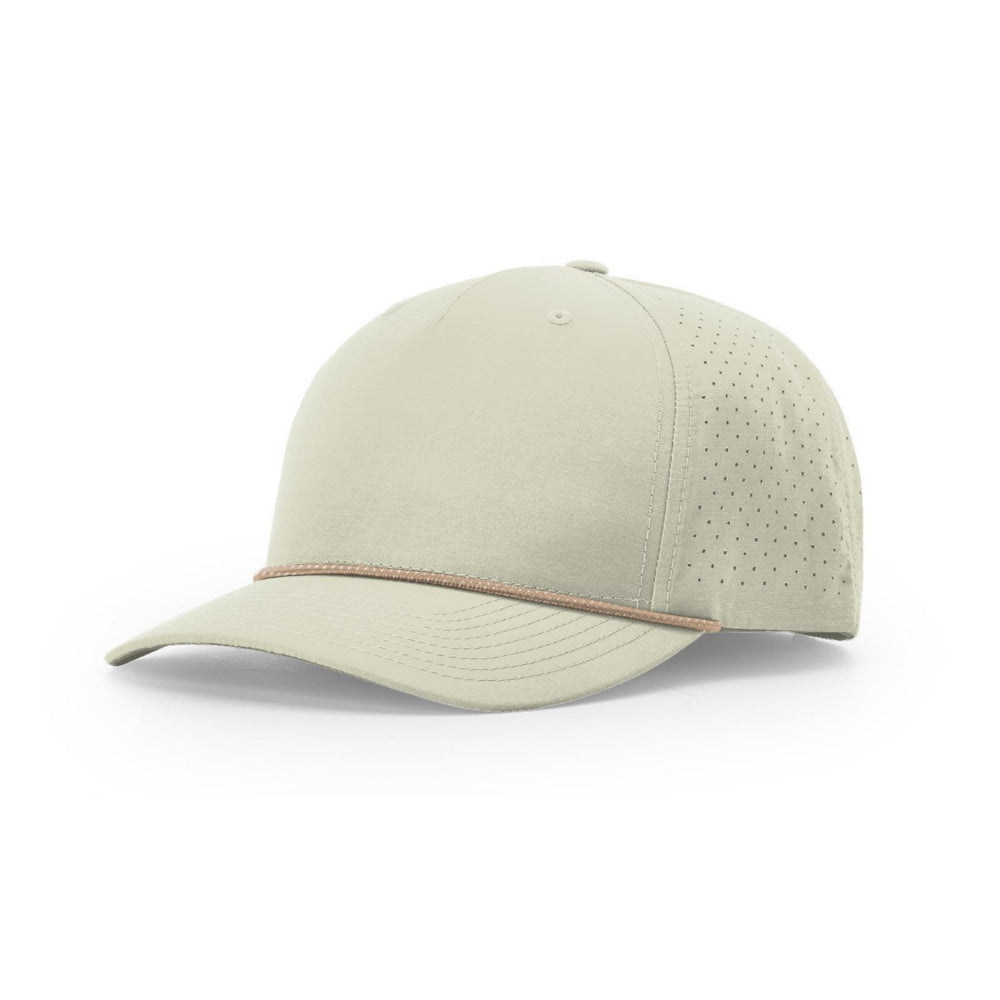 Richardson 355 Laser Perforated 5-panel Trucker w/Rope Additional Image 18