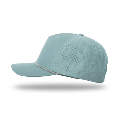 Richardson 355 Laser Perforated 5-panel Trucker w/Rope Additional Image 25