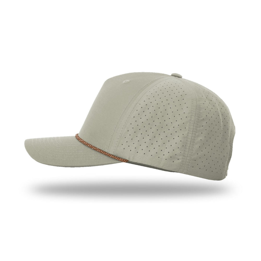 Richardson 355 Laser Perforated 5-panel Trucker w/Rope Additional Image 28