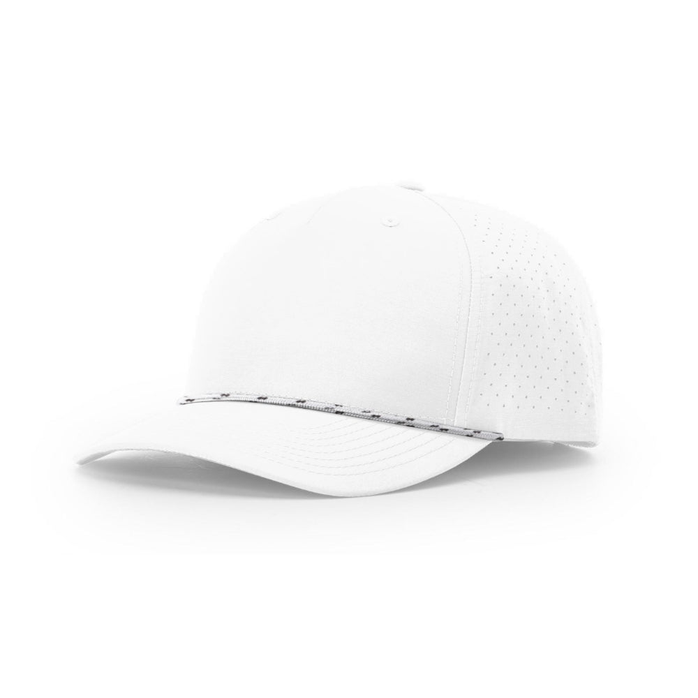 Richardson 355 Laser Perforated 5-panel Trucker w/Rope Additional Image 30