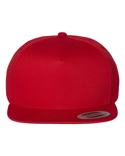 YP Classics 6007 Five-Panel Cotton Twill Snapback Cap