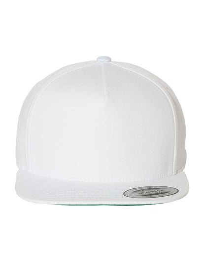 YP Classics 6007 Five-Panel Cotton Twill Snapback Cap