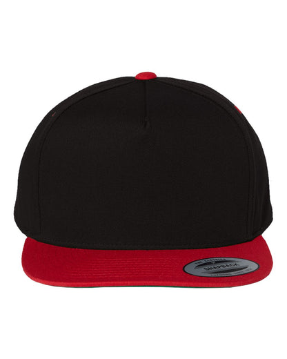 YP Classics 6007 Five-Panel Cotton Twill Snapback Cap