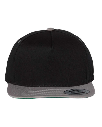 YP Classics 6007 Five-Panel Cotton Twill Snapback Cap