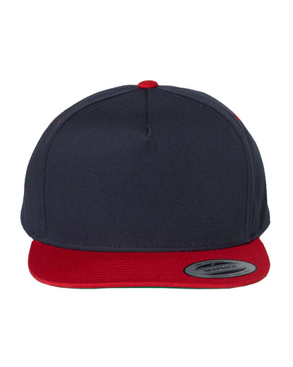 YP Classics 6007 Five-Panel Cotton Twill Snapback Cap