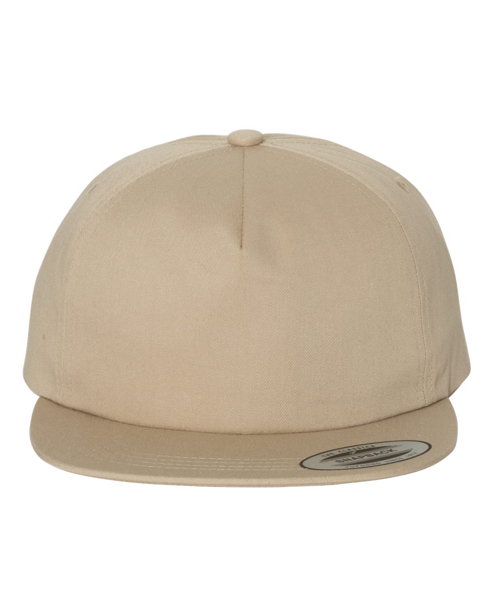 YP Classics 6502 Lightly-Structured Five-Panel Snapback Cap