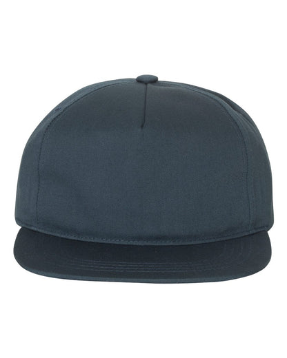 YP Classics 6502 Lightly-Structured Five-Panel Snapback Cap