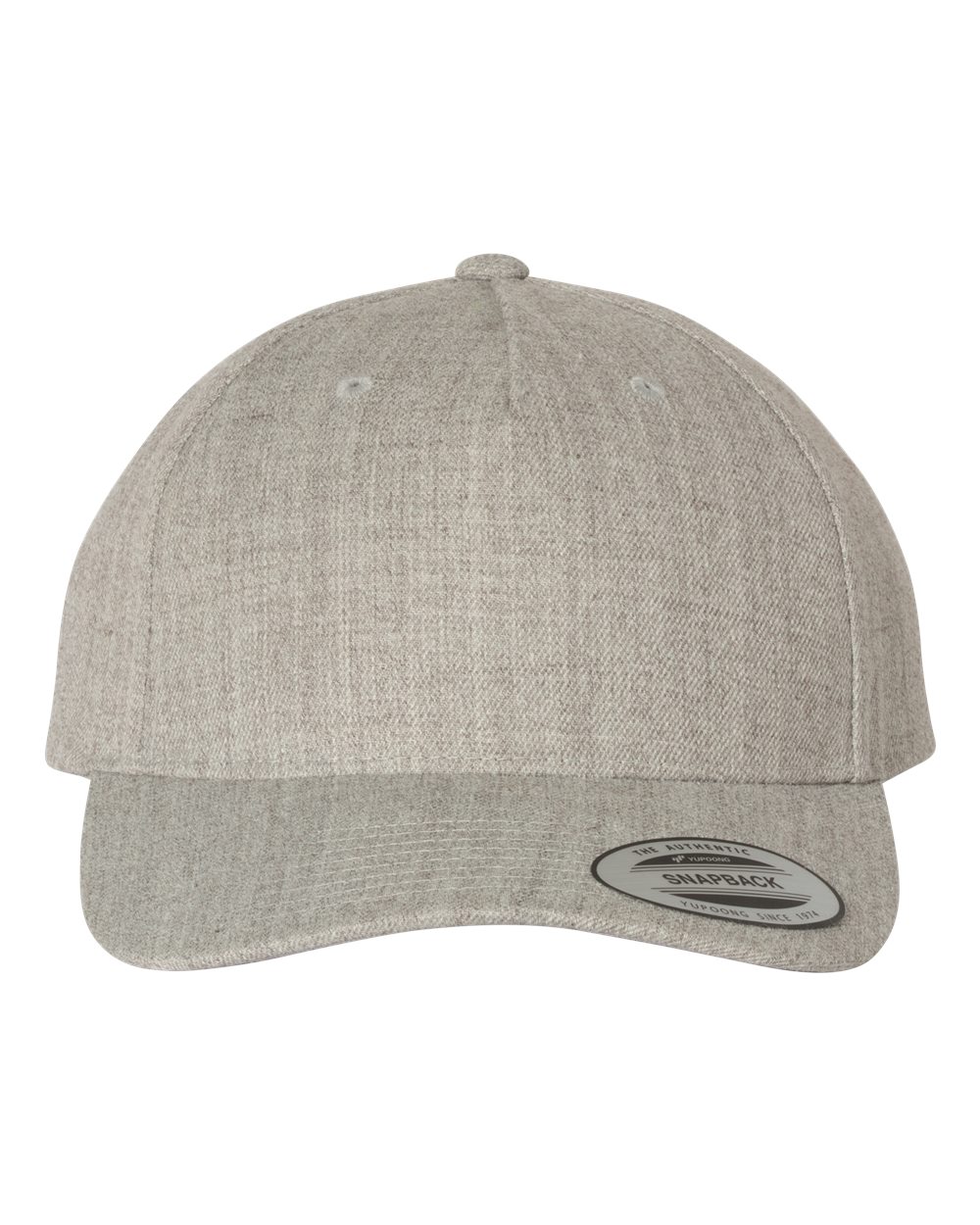 YP Classics 5789M Premium Five-Panel Curved Bill Snapback Cap