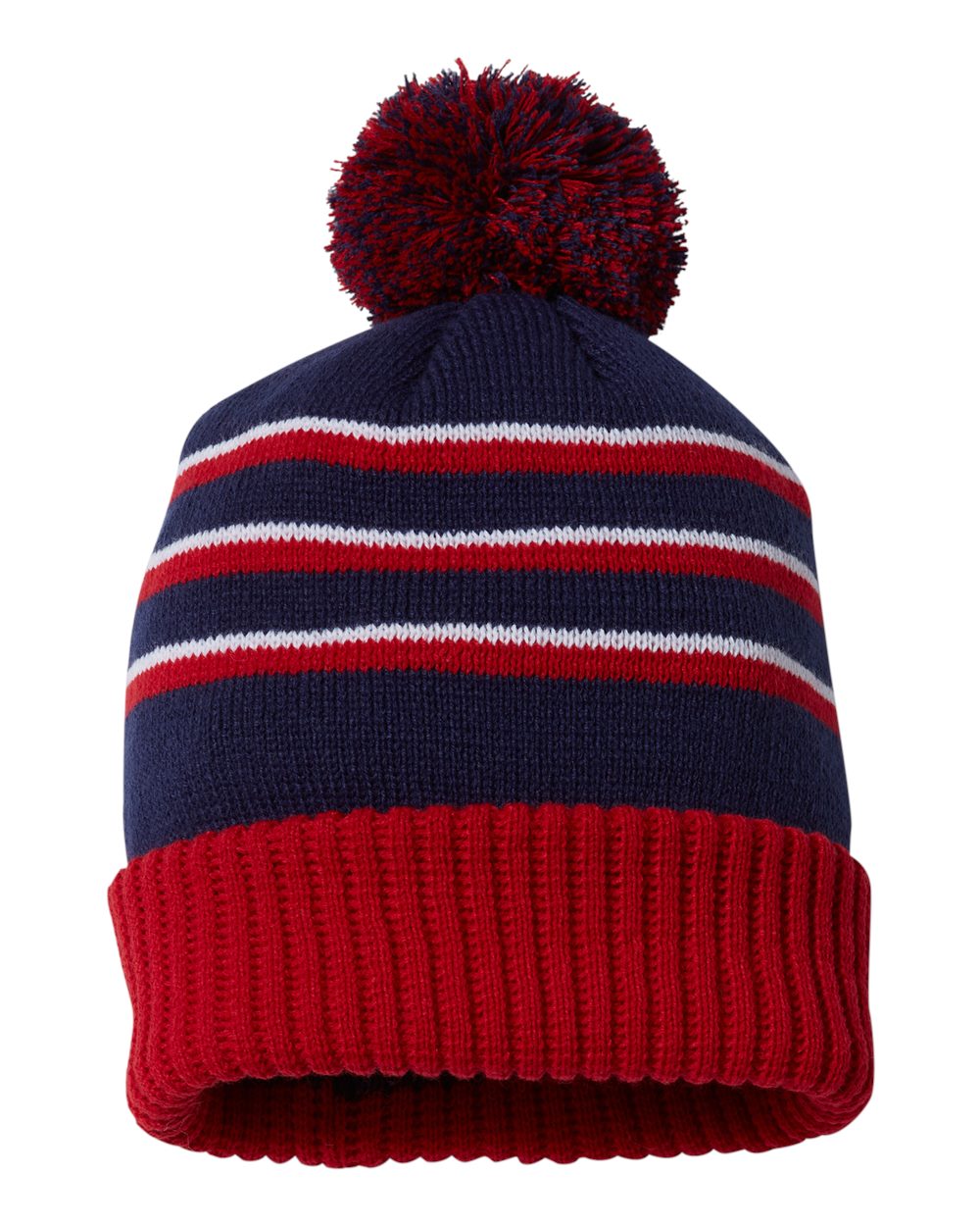 Richardson 134 Pom Cuffed Beanie Additional Image 2