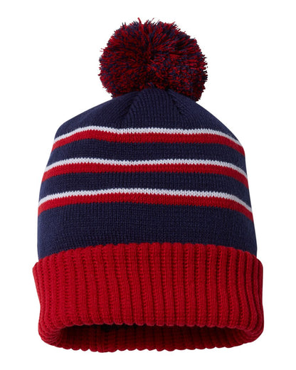 Richardson 134 Pom Cuffed Beanie Additional Image 2