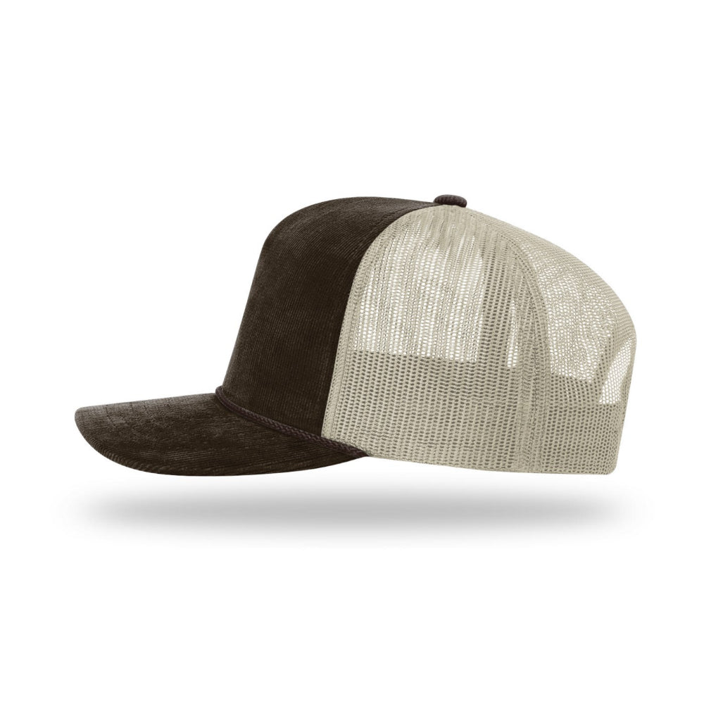 Richardson 930 Troutdale Corduroy Trucker Cap Additional Image 8