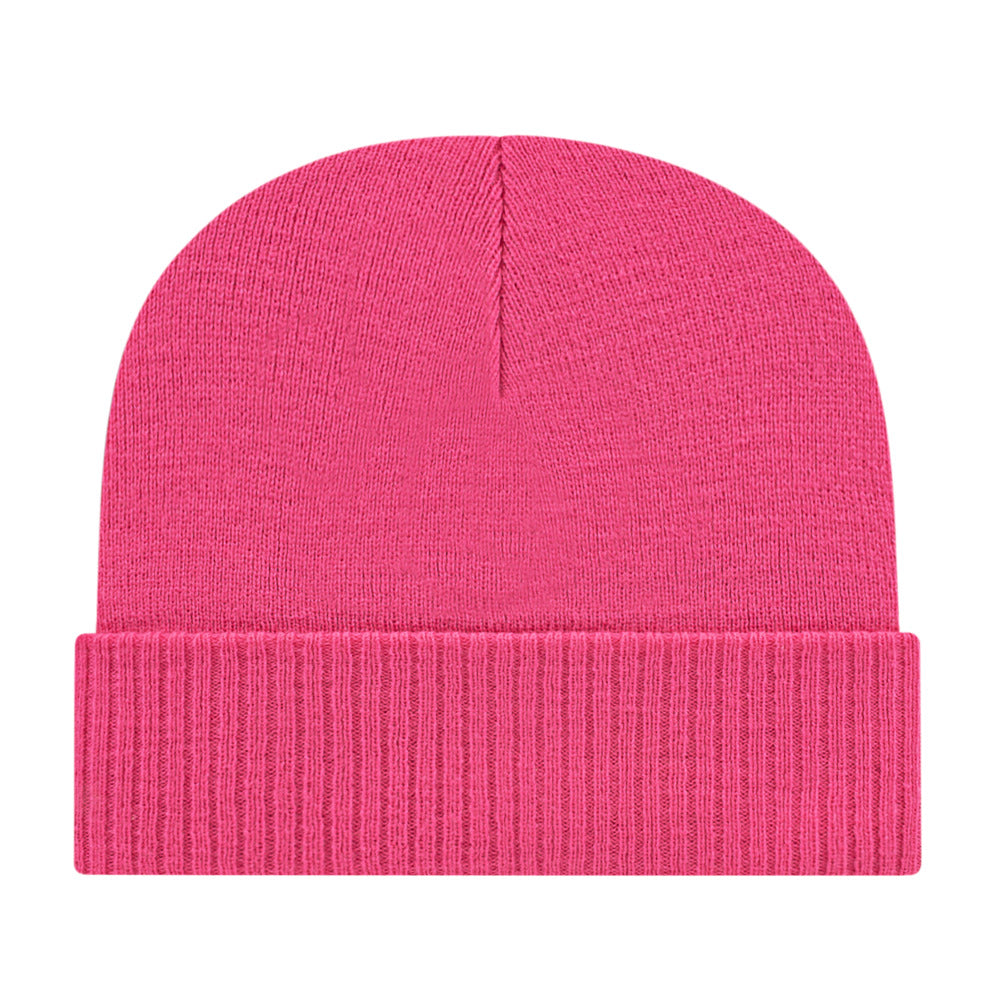 Cap America Ik22 Knit Cap with Ribbed Cuff 9