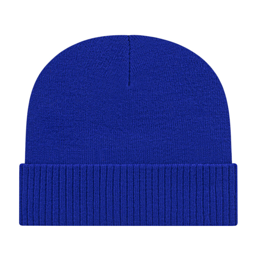 Cap America Ik22 Knit Cap with Ribbed Cuff 12