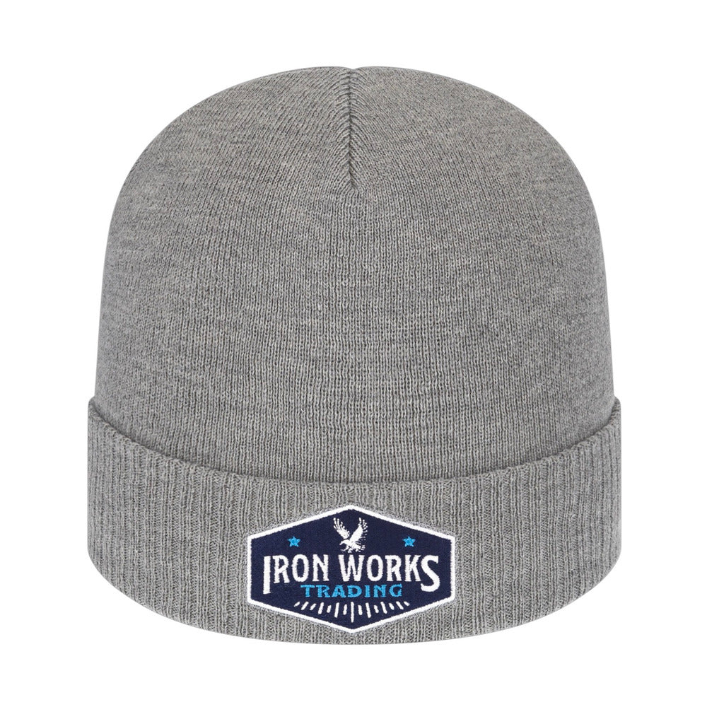 Cap America Ik22 Knit Cap with Ribbed Cuff 6