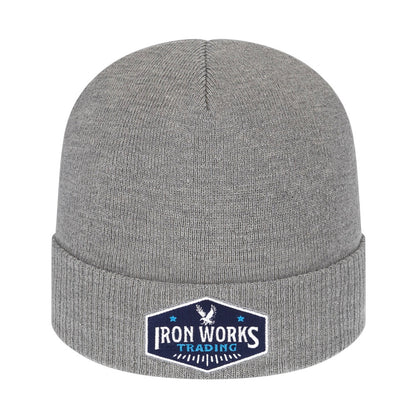 Cap America Ik22 Knit Cap with Ribbed Cuff 6