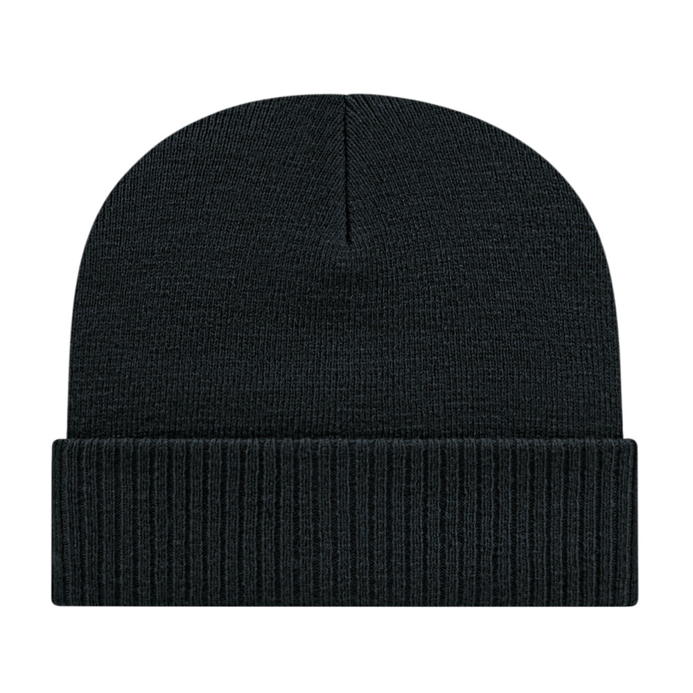 Cap America Ik22 Knit Cap with Ribbed Cuff 