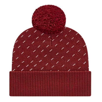 Cap America iK23 Diagonal Dash Knit Cap with Ribbed Cuff 2