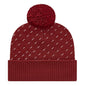 Cap America iK23 Diagonal Dash Knit Cap with Ribbed Cuff 2