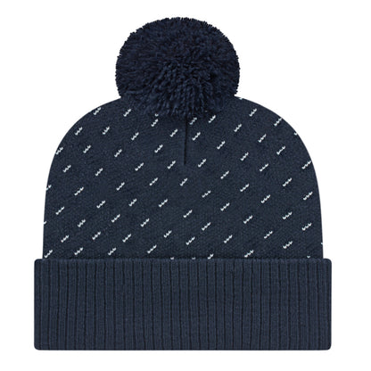 Cap America iK23 Diagonal Dash Knit Cap with Ribbed Cuff 4