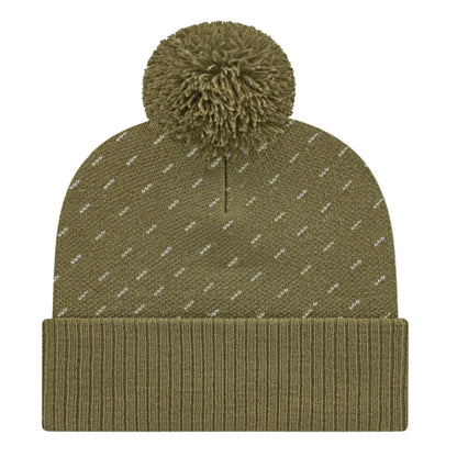 Cap America iK23 Diagonal Dash Knit Cap with Ribbed Cuff 6