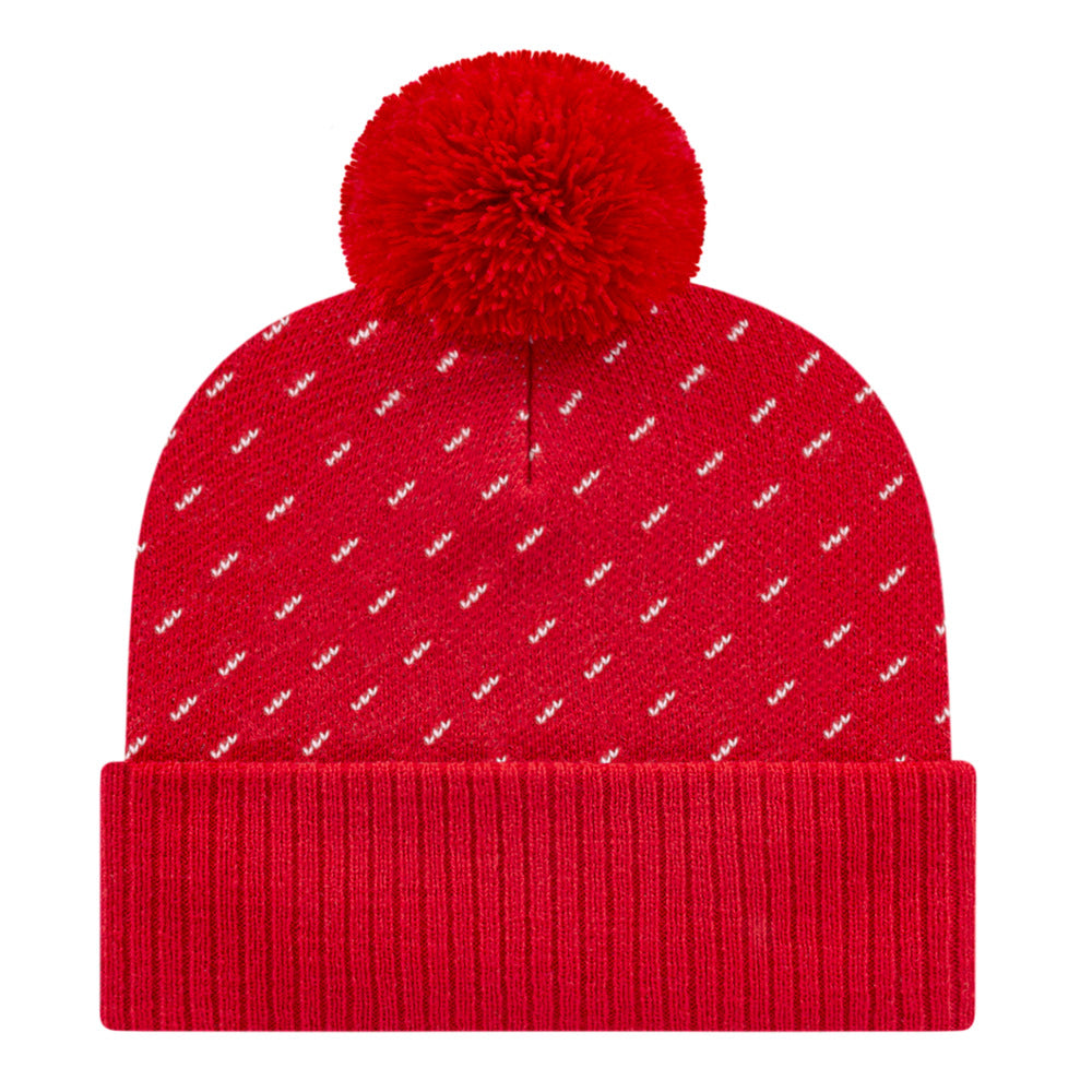Cap America iK23 Diagonal Dash Knit Cap with Ribbed Cuff 7