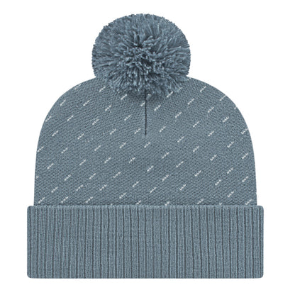 Cap America iK23 Diagonal Dash Knit Cap with Ribbed Cuff 9