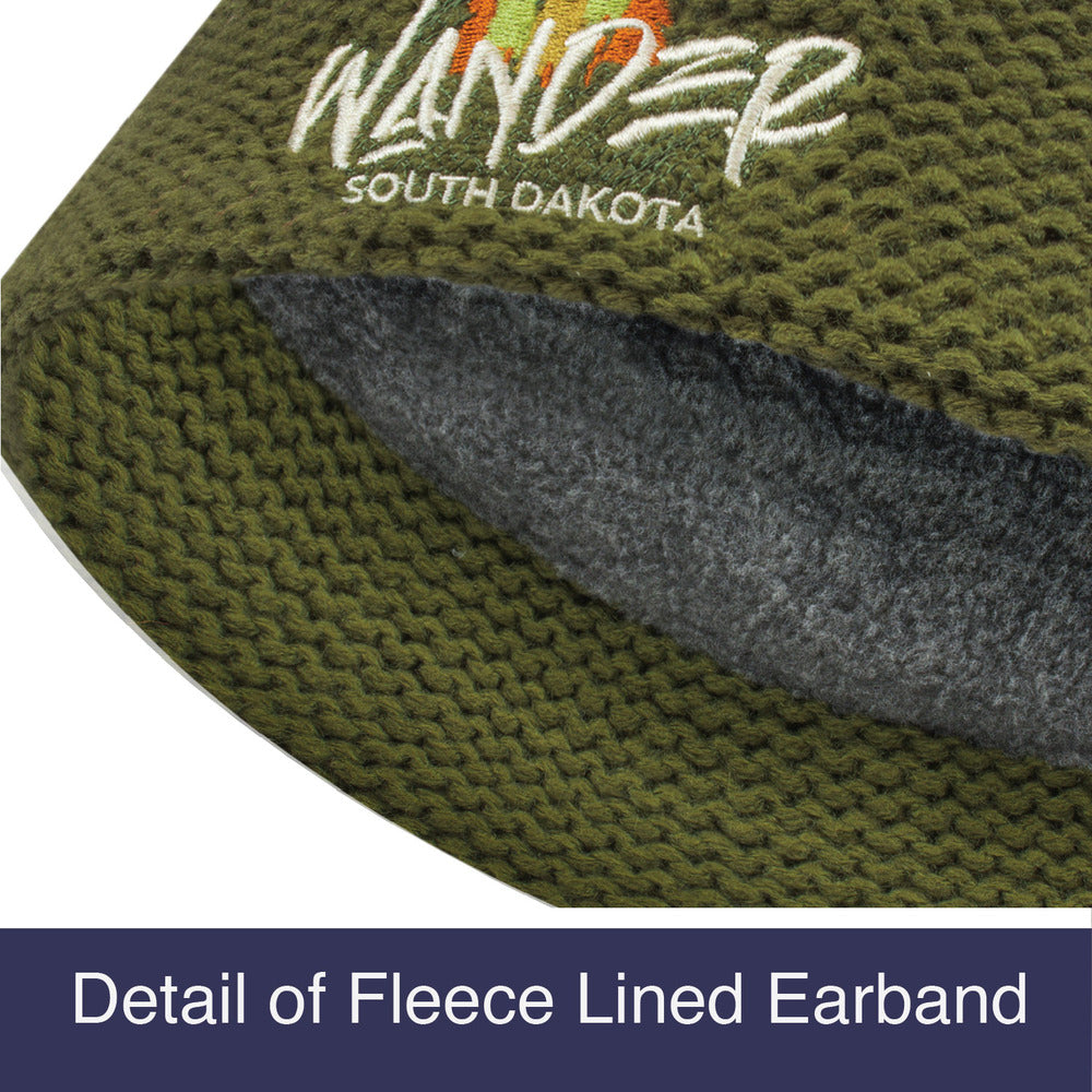 Cap America iK55 Cable Knit Cap with Cuff 2
