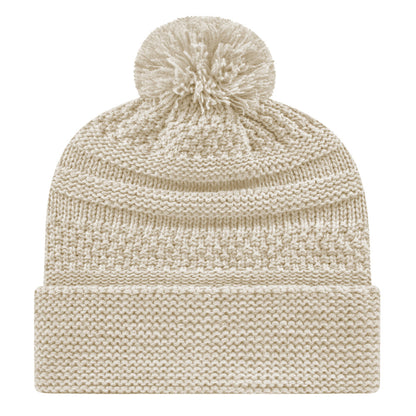 Cap America iK55 Cable Knit Cap with Cuff 3