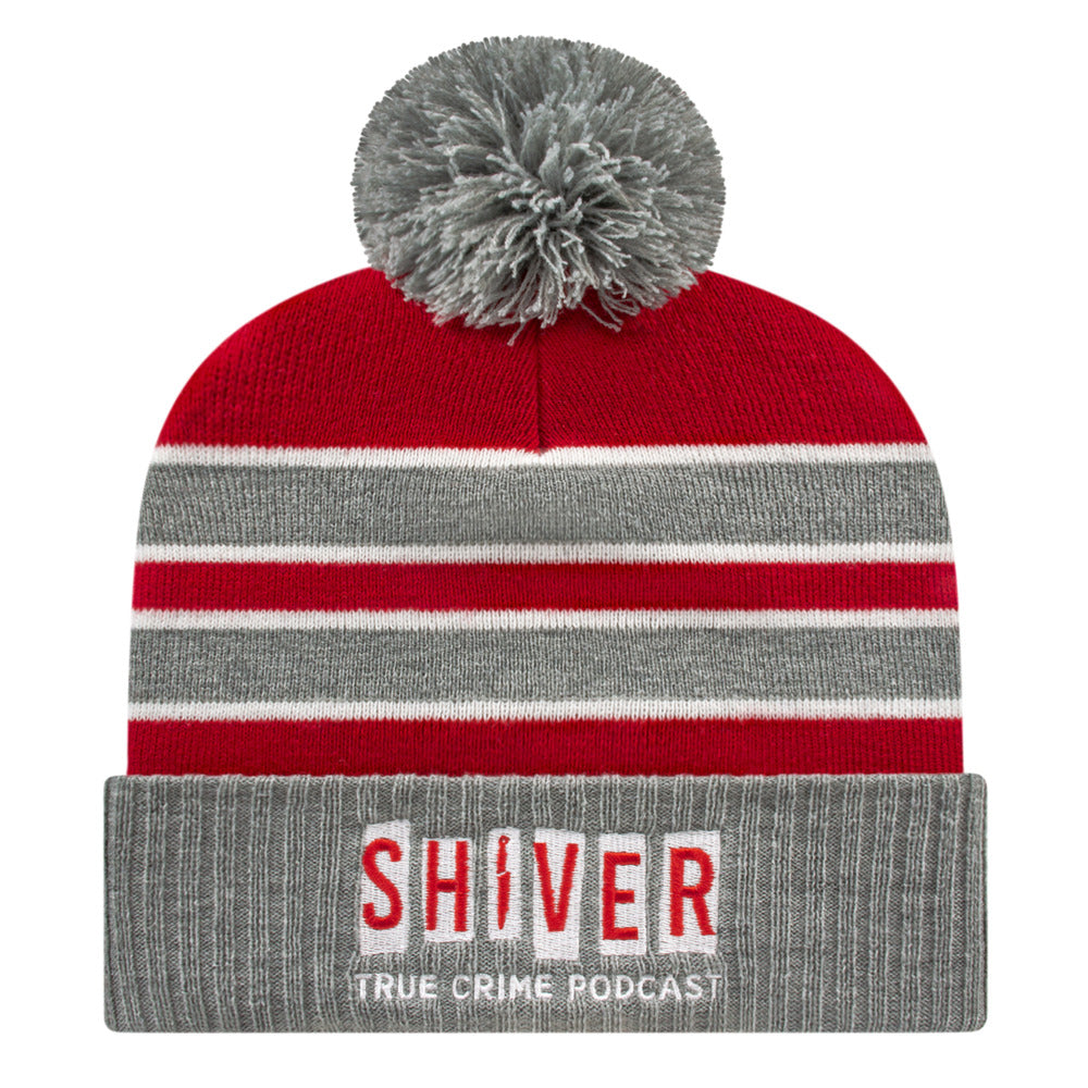 Cap America iK56 Double Stripe Knit Cap with Ribbed Cuff 6
