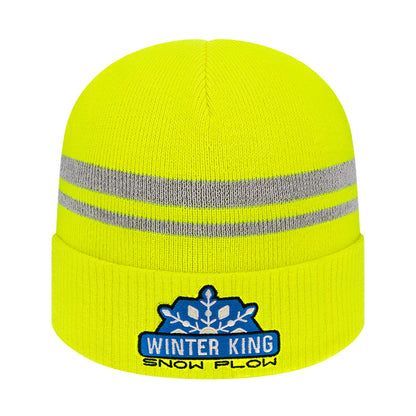 Cap America iK59 Reflective Knit Cap with Cuff 2