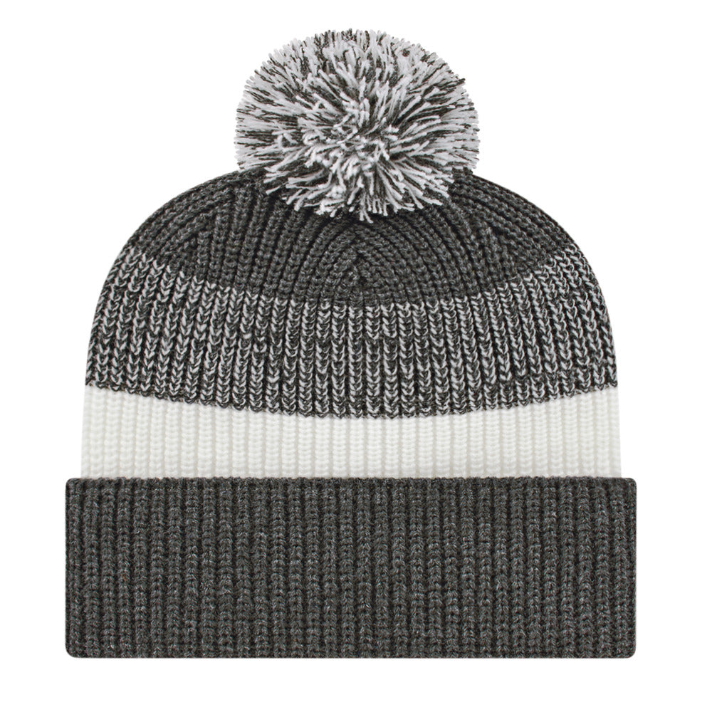 Cap America iK61 Thick Ribbed Knit Cap with Cuff 1