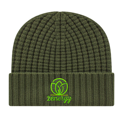 Cap America iK8552 Premium Waffle Knit Cap with Cuff 12