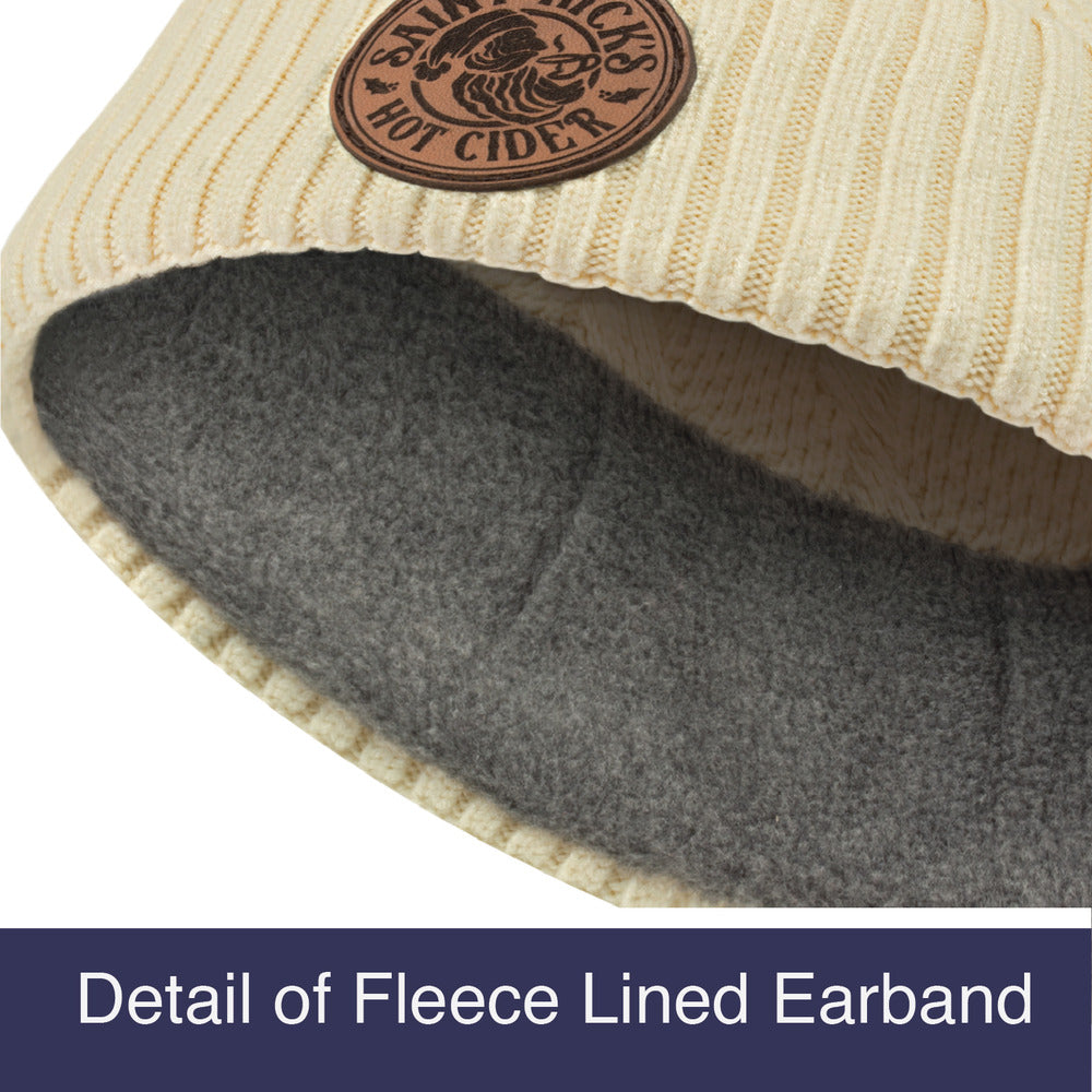 Cap America iK8554 Premium Diagonal Weave Knit Cap with Cuff 1
