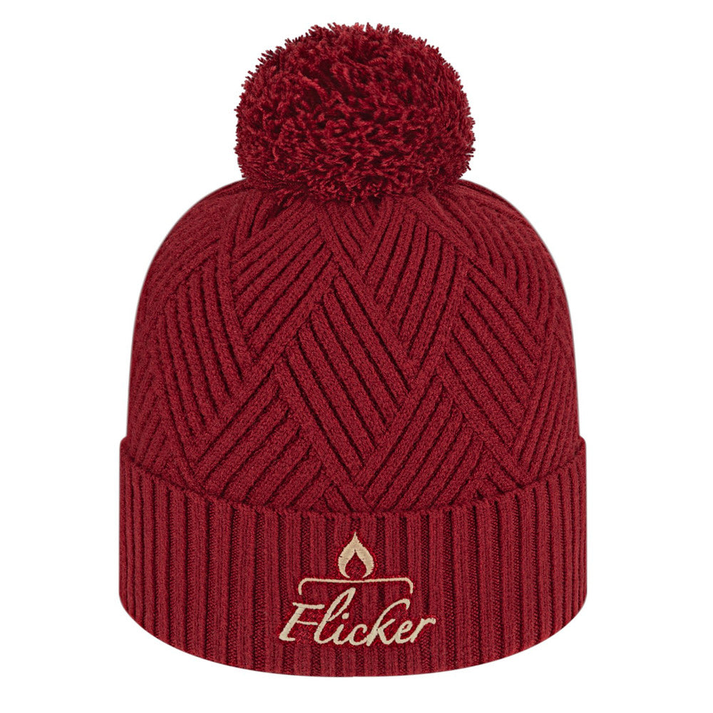 Cap America iK8554 Premium Diagonal Weave Knit Cap with Cuff 7