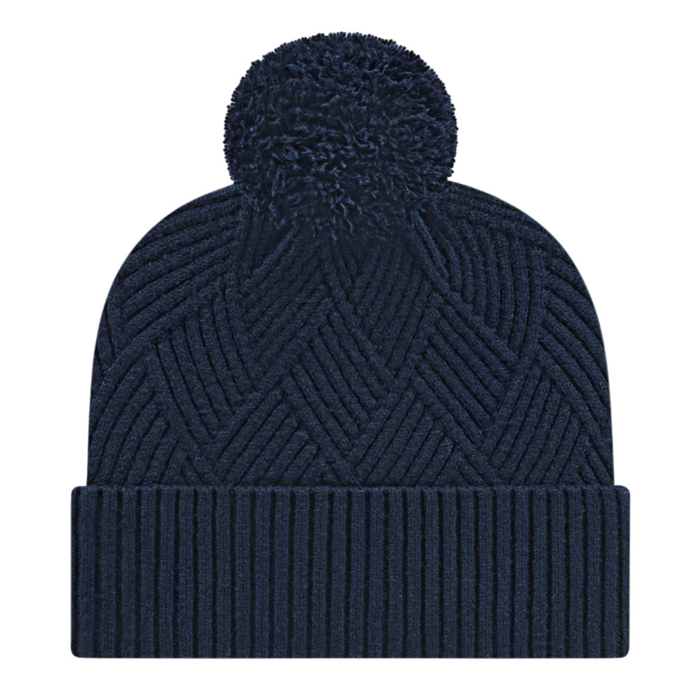 Cap America iK8554 Premium Diagonal Weave Knit Cap with Cuff 8