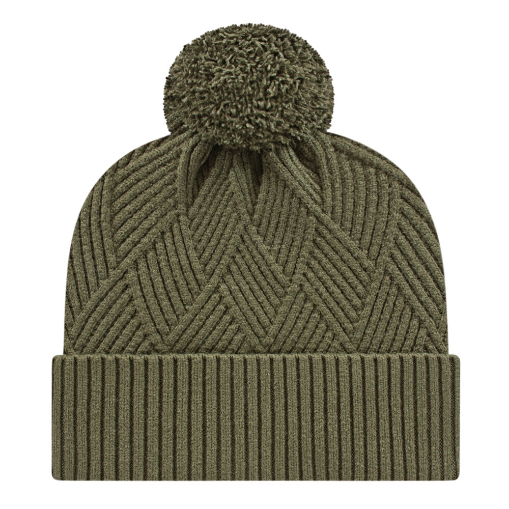 Cap America iK8554 Premium Diagonal Weave Knit Cap with Cuff 9