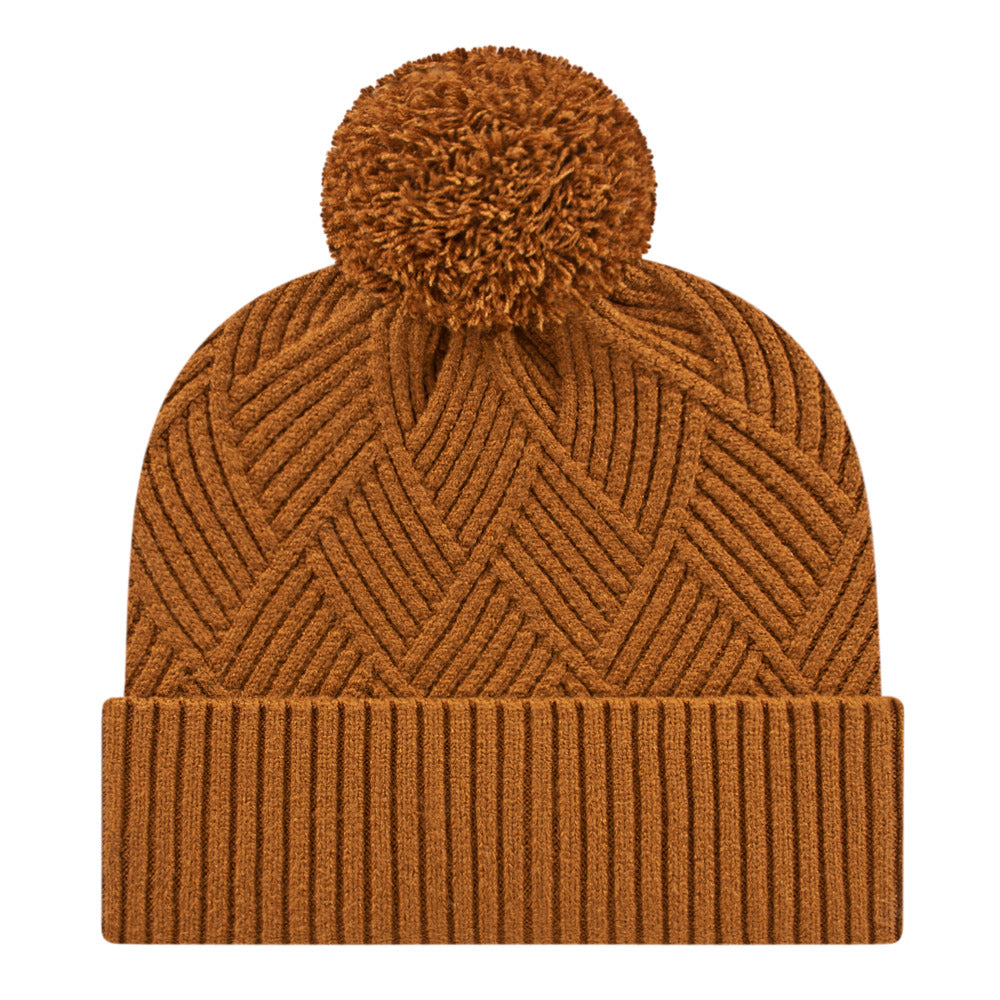 Cap America iK8554 Premium Diagonal Weave Knit Cap with Cuff 2