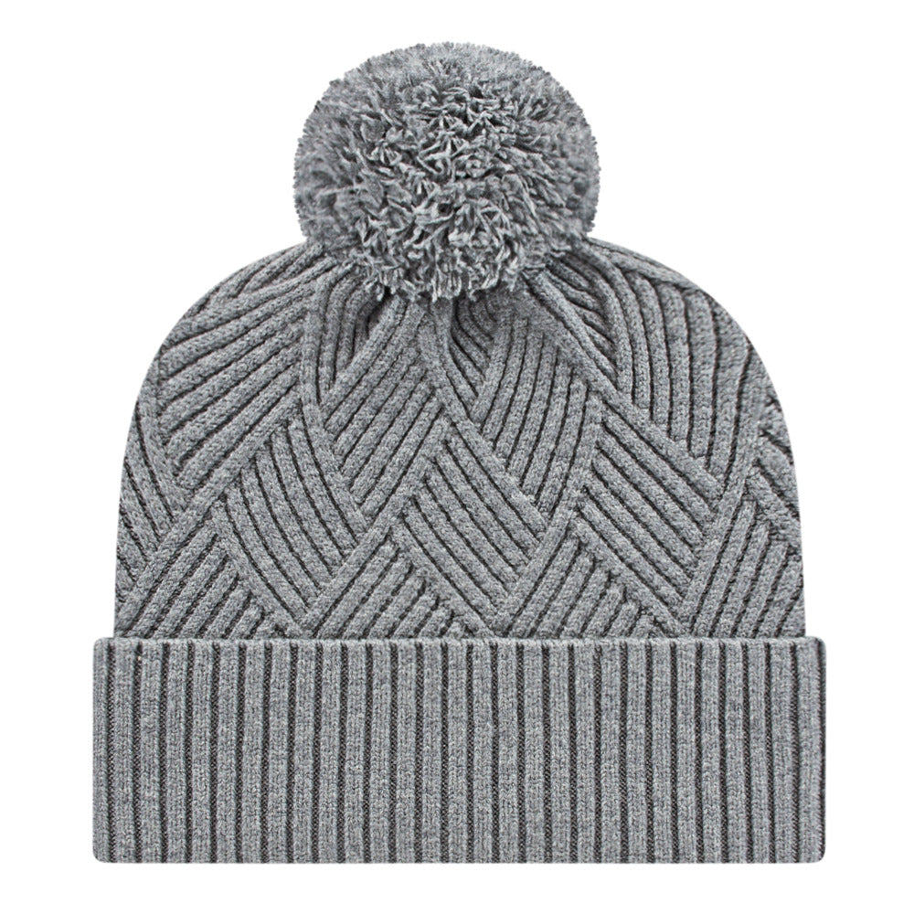 Cap America iK8554 Premium Diagonal Weave Knit Cap with Cuff 4
