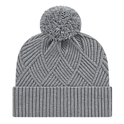Cap America iK8554 Premium Diagonal Weave Knit Cap with Cuff 4