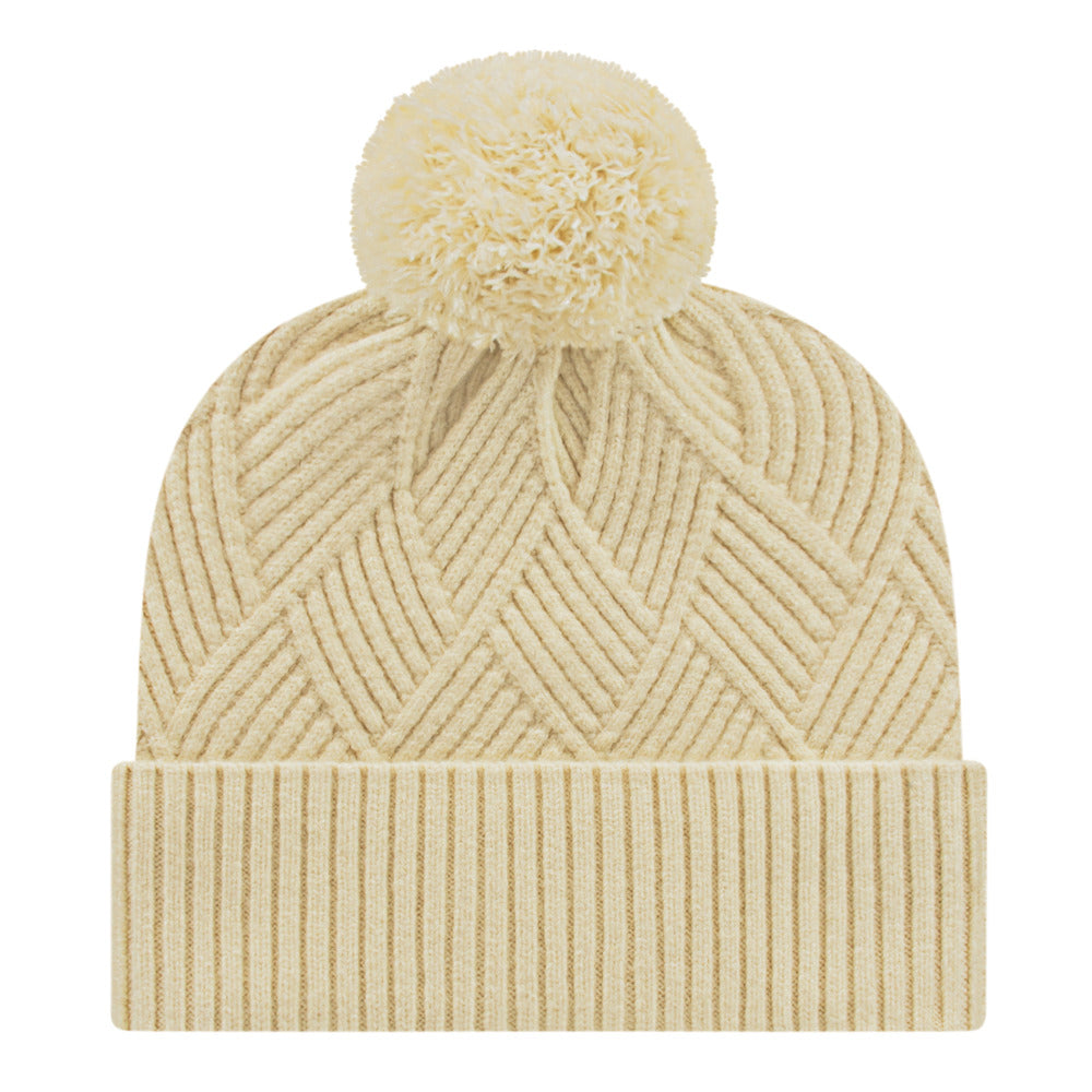 Cap America iK8554 Premium Diagonal Weave Knit Cap with Cuff 5